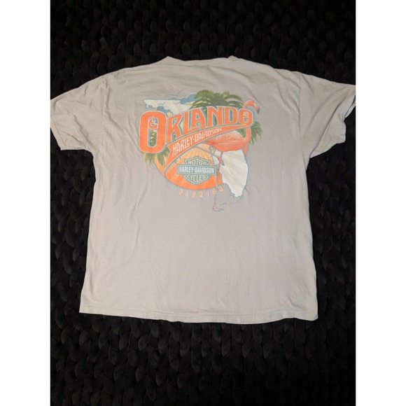 Harley-Davidson Other - Harley-Davidson Orlando Florida Graphic Gray T-shirt size XL
